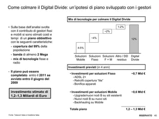 ITALIA Broadband Report 2009