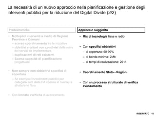 ITALIA Broadband Report 2009