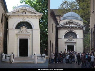 La tumba de Dante en Ravena 