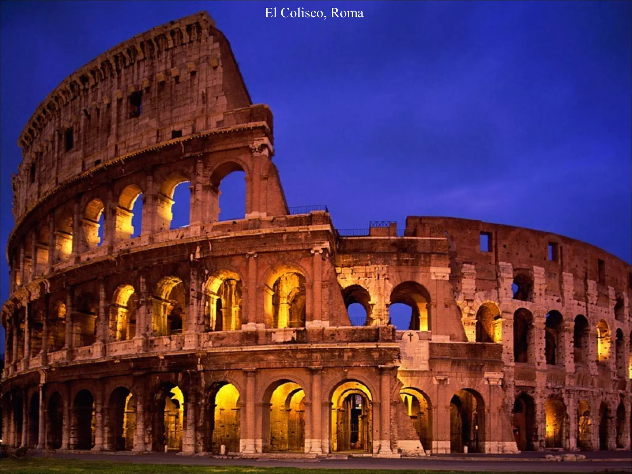 El Coliseo, Roma