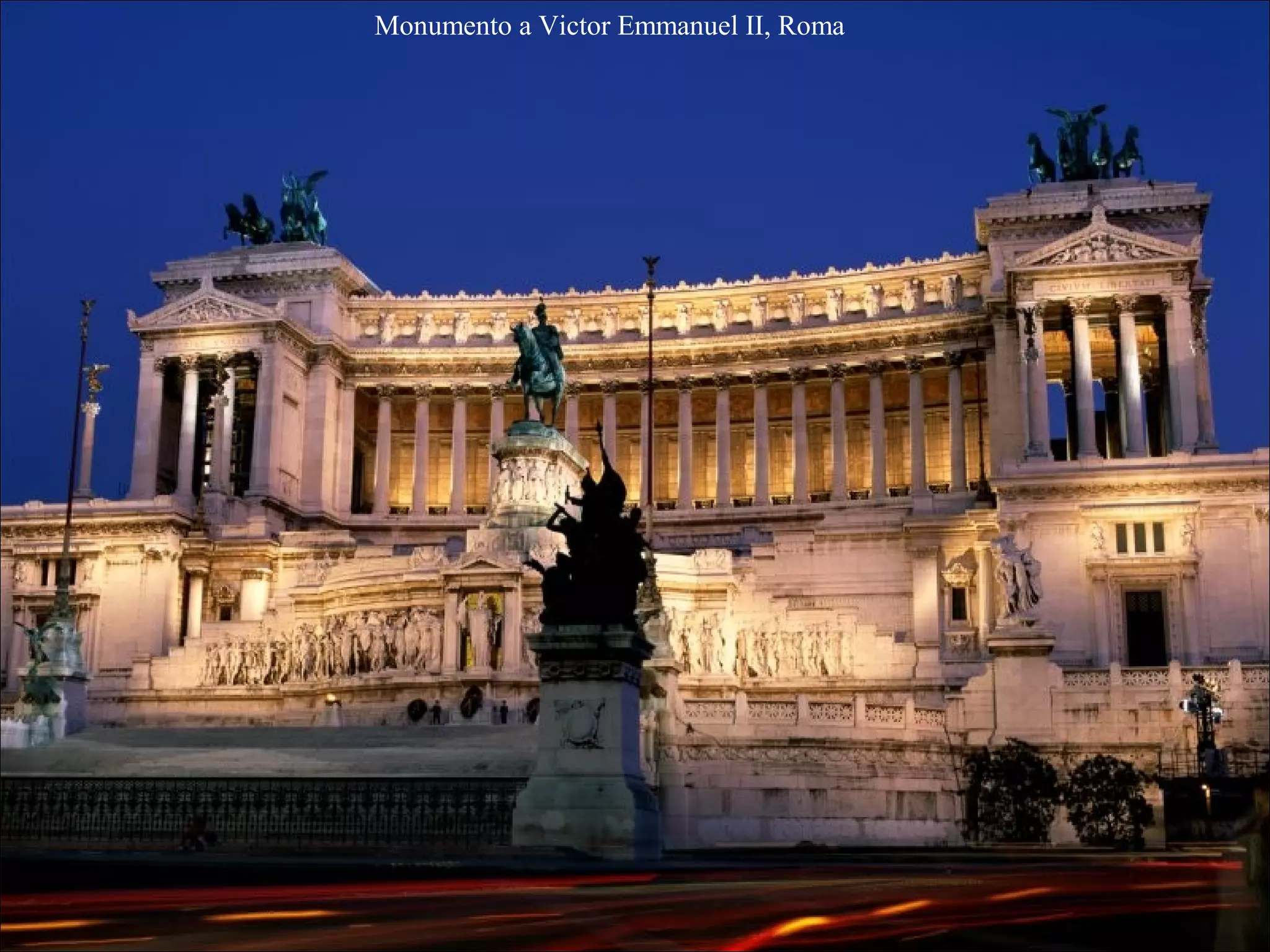 Monumento a Victor Emmanuel II, Roma