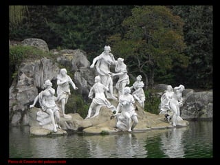 Parco di Caserta del palazzo reale 