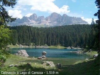 Catinaccio a Lago di Carezza - 1.519 m
 