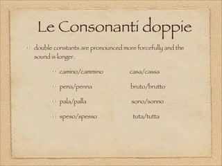 Italian- Introduction | PDF