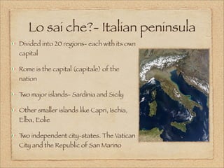 Italian- Introduction | PDF