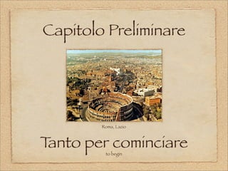 Italian- Introduction | PDF