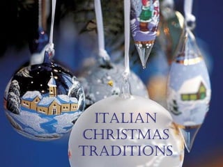 Italian Christmas traditions 
