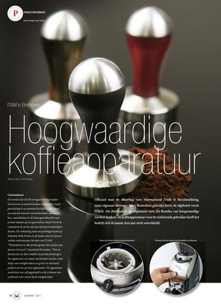 Italian Coffee Handbags in de CoffeePro nummer4 september2011