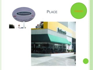 Diagram
PLACE
 