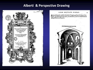 Alberti & Perspective Drawing
 