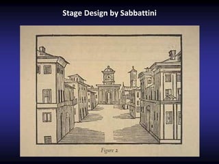 Stage Design by Sabbattini
 