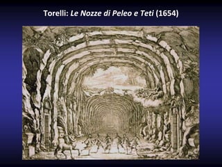 Torelli: Le Nozze di Peleo e Teti (1654)
 