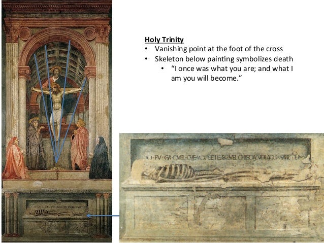 a report on the holy trinity by masaccio This is a very interesting piece first off, the holy trinity by masaccio puts everything a common level the figure behind jesus on the cross is suppose to. a report on the holy trinity by masaccio This is a very interesting piece first off, the holy trinity by masaccio puts everything a common level the figure behind jesus on the cross is suppose to.