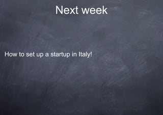 Italian startups