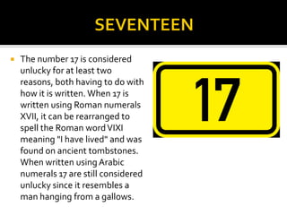 Italian Superstitions | PPTX