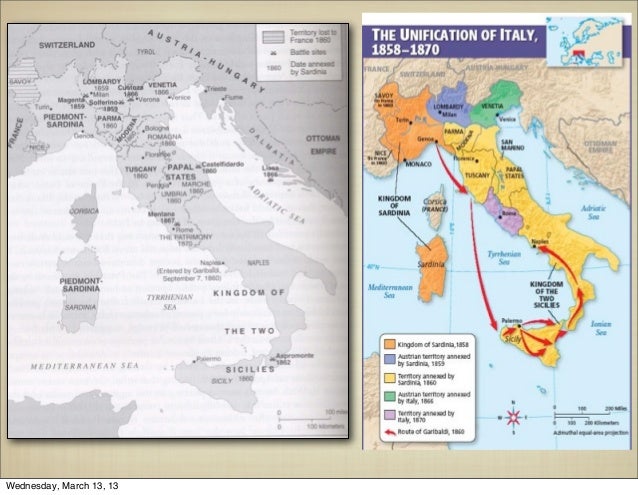 Italian unification 1213