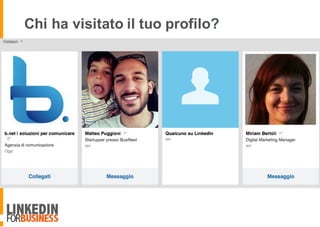 Chi ha visitato il tuo profilo?
 