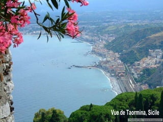 Vue de Taormina, Sicile