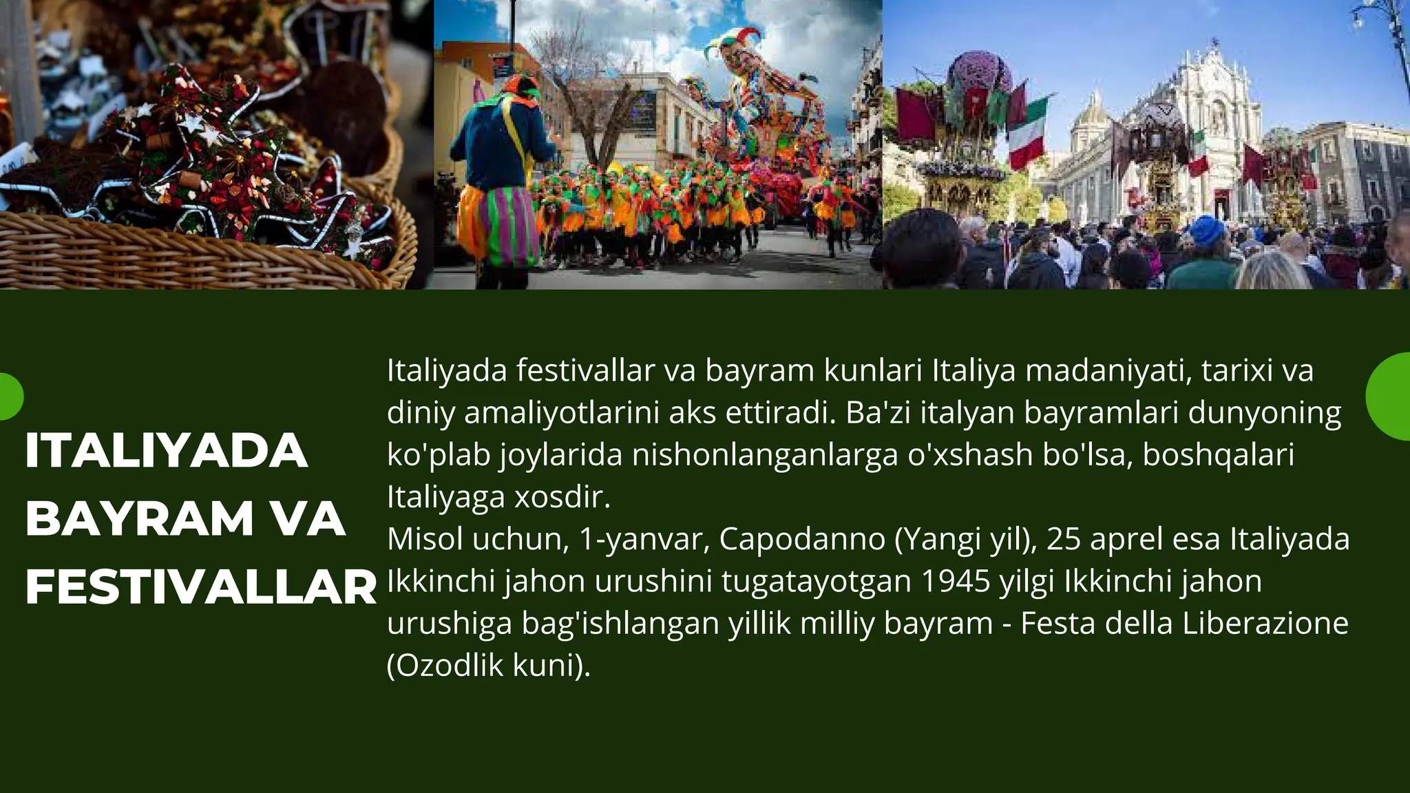 Italiya Rasmi Italiya turizmi. Italiya haqida to'liq yozilgan. | PDF