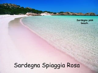 Sardegna pink
beach.

Sardegna Spiaggia Rosa

 
