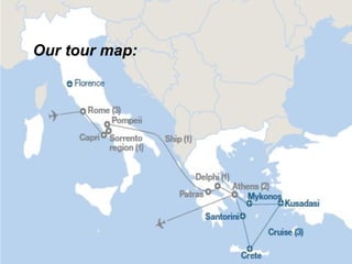 Our tour map:

 