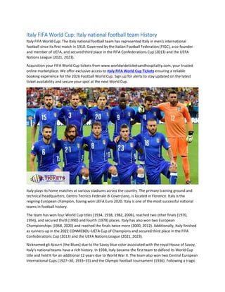 Italy national football team History.docx