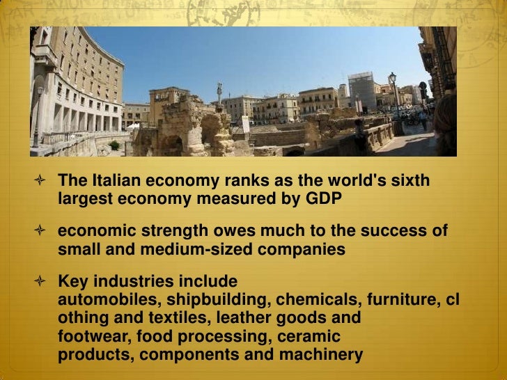 Facts about italy slides picture