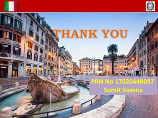 PRN No 17020448097
Sumit Saxena
 
