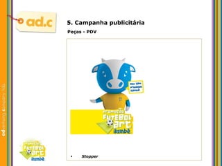 5. Campanha publicit ária Peças - PDV Stopper 