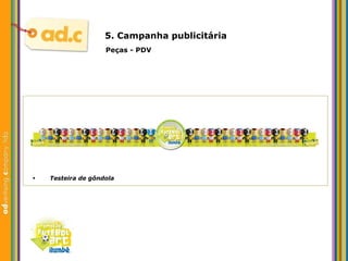 5. Campanha publicit ária Peças - PDV Testeira de g ôndola 