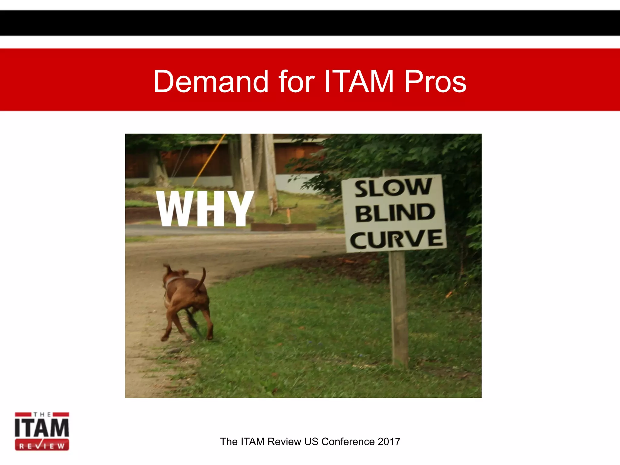 The ITAM Review US Conference 2017
Demand for ITAM Pros
 
