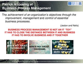 Business Process Management: Implementing Continuous Improvement in Your Organization