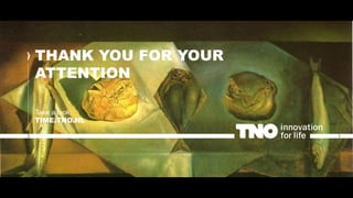 THANK YOU FOR YOUR
ATTENTION
Take a look:
TIME.TNO.NL
 