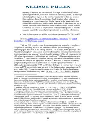 ITAR for Government Contracts - Revised for Recent Amendments | PDF