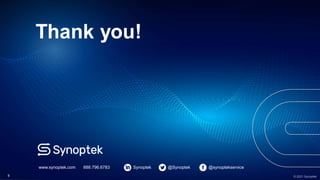 888.796.6783
www.synoptek.com Synoptek @synoptekservice
@Synoptek
© 2021 Synoptek
9
 