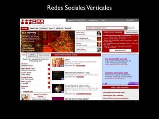 Redes Sociales Verticales
 