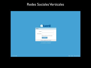 Redes Sociales Verticales
 