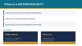 Understanding IT Audit: Methodology vs Approach Explained | PPTX