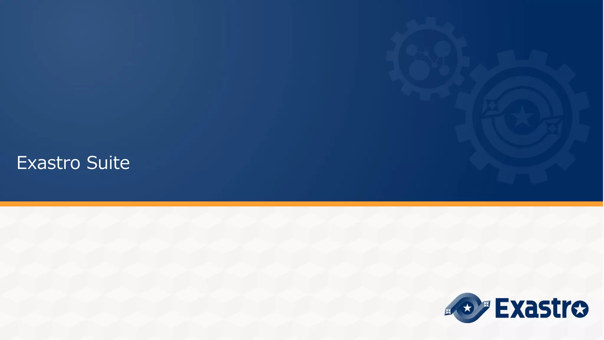 Exastro Suite
 