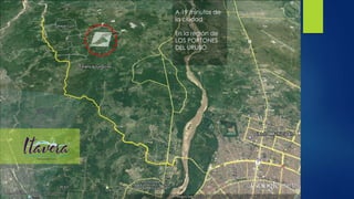 A 19 minutos de 
la ciudad 
En la región de 
LOS PORTONES 
DEL URUBÓ 
 