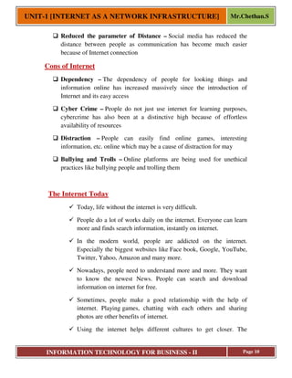INTERNET AS A NETWORK INFRASTRUCTURE | PDF
