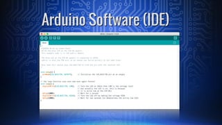 Arduino Software (IDE)