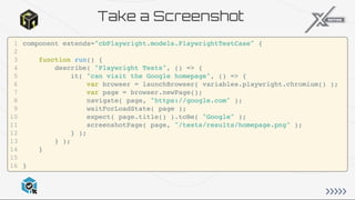 ITB 2023 cbPlaywright End-to-end Tests with Playwright and TestBox ...