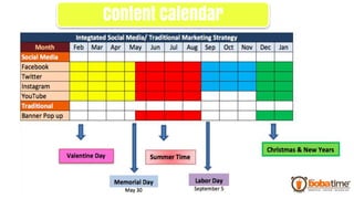 Content Calendar
 
