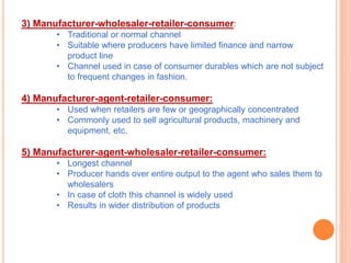 classification of industrial and consumer good and channel of ...