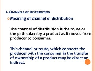 classification of industrial and consumer good and channel of ...