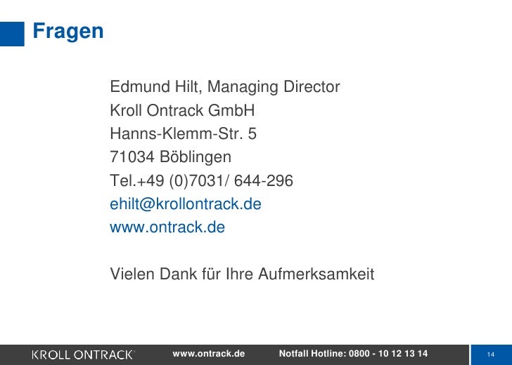 Datenrettung In Virtuellen Umgebungen
