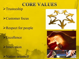 CORE VALUESTrusteeship