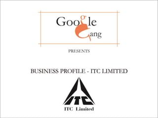 ITC Business presentation | PPTX