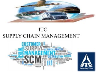 ITC
SUPPLY CHAIN MANAGEMENT
 